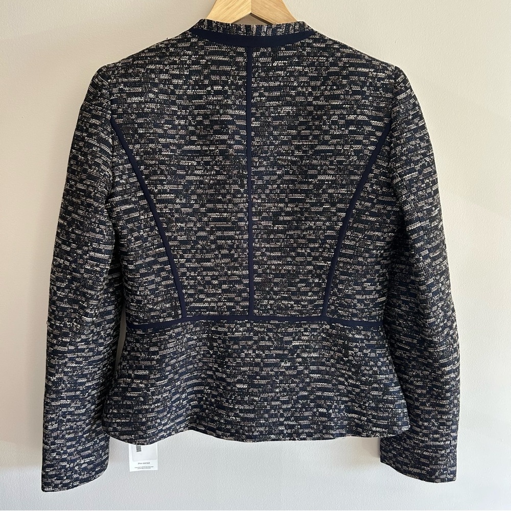 Lafayette 148 Tweed Pattern Jacket - image 2